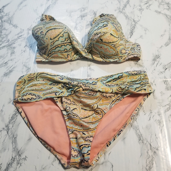Athleta Other - Athleta Paisley Bikini